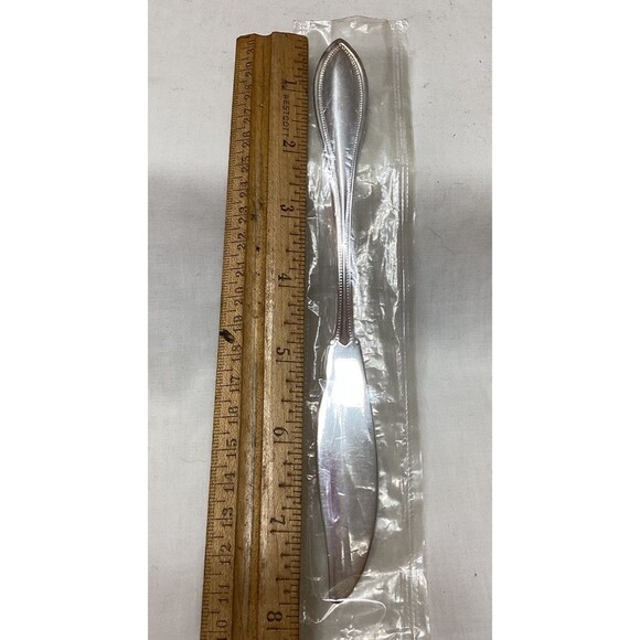 Oneida Silver Arbor Silver Plated Butter Serving Knife Sealed NIP 1992 - Picture 9 of 9